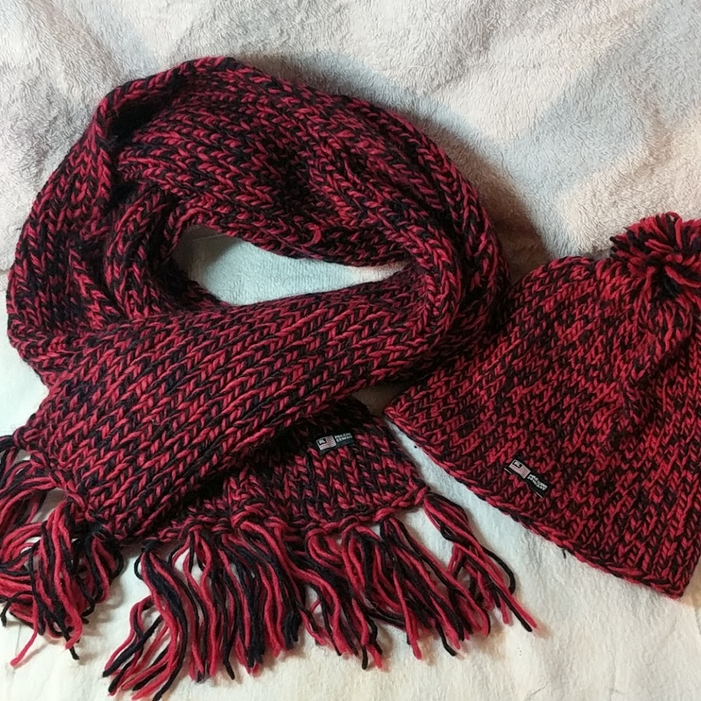Scarf and beanie